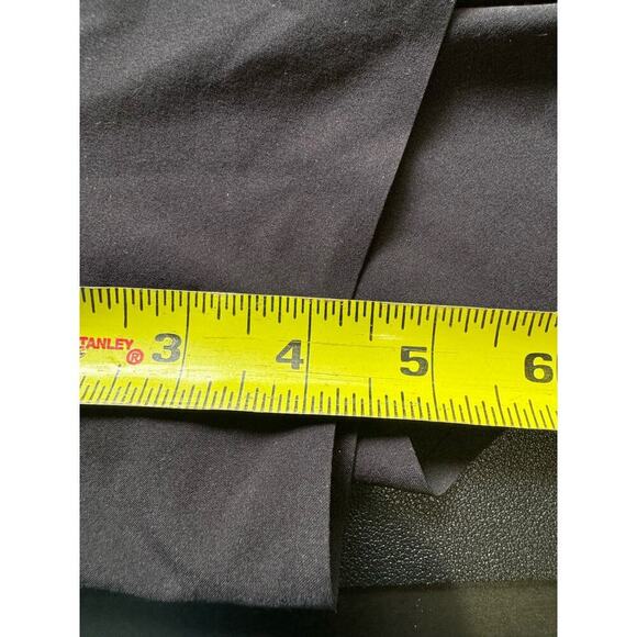 Athleta Skyline Shorts Paperbag Waist Tie Pleated High Waisted Black Size 10 - Picture 9 of 9